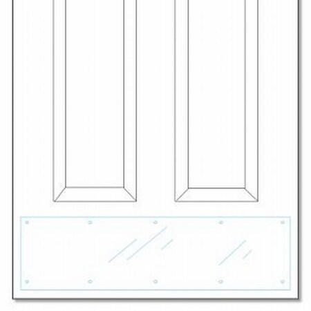 Don-Jo 10" x 34" Plastic Kick Plate J106CL1034